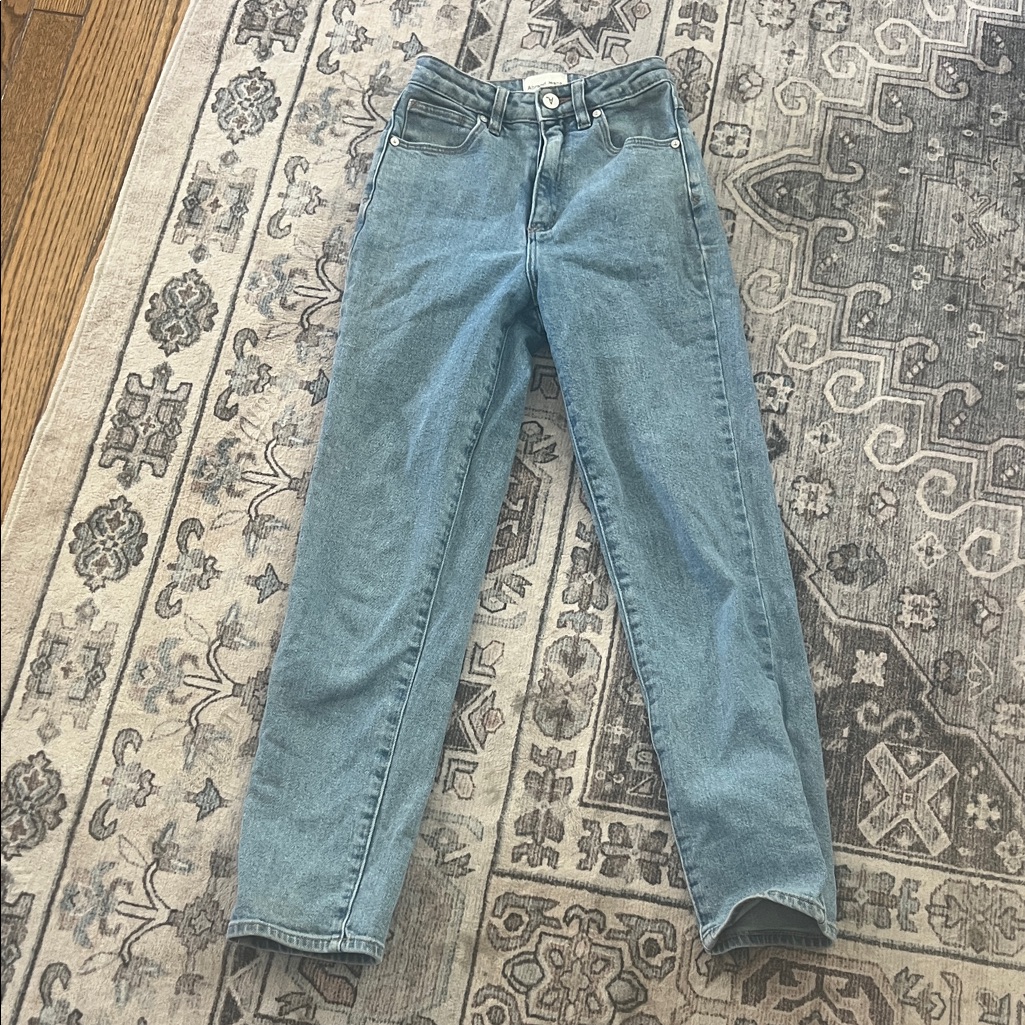 A Brand Womens Jeans 23 Light Blue